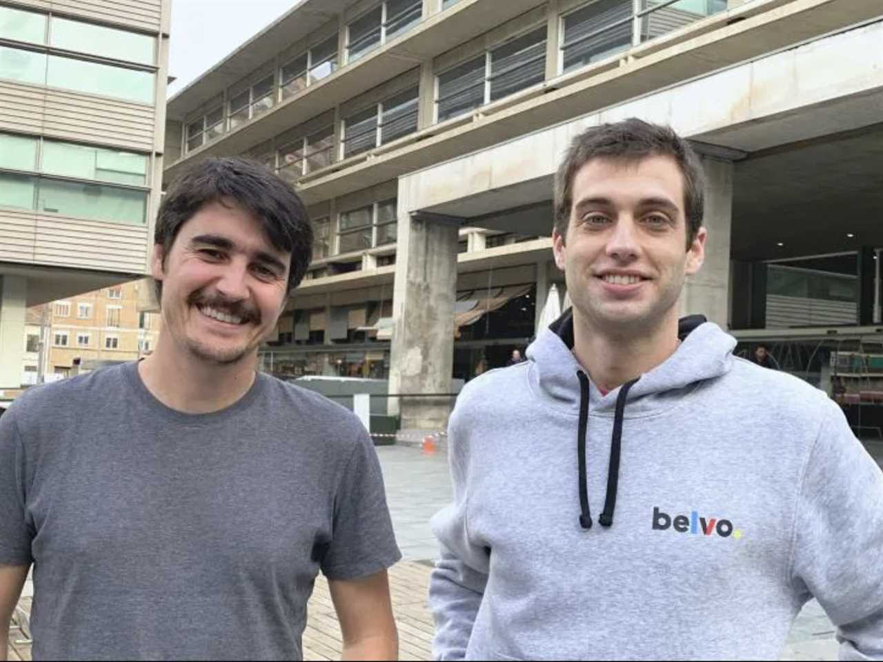 The co-founders of Belvo, Pablo Viguera and Oriol Tintoré.