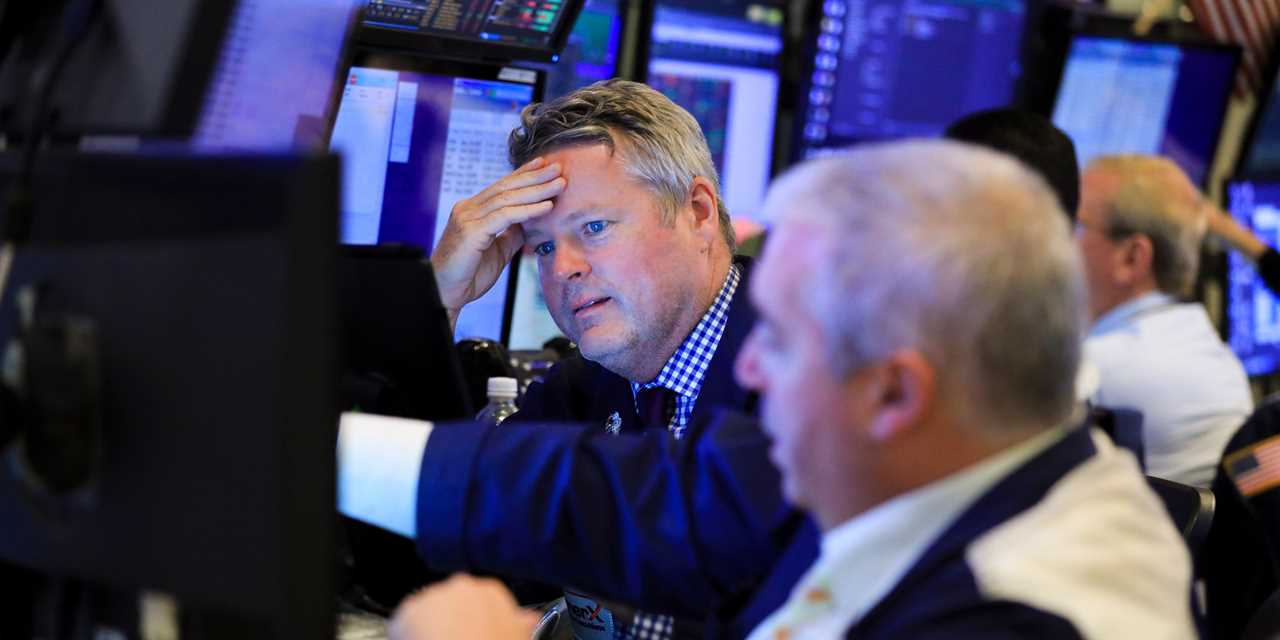 Stock trader worried