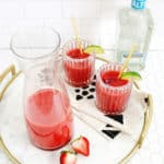 Make Your Own Strawberry Margarita Mix