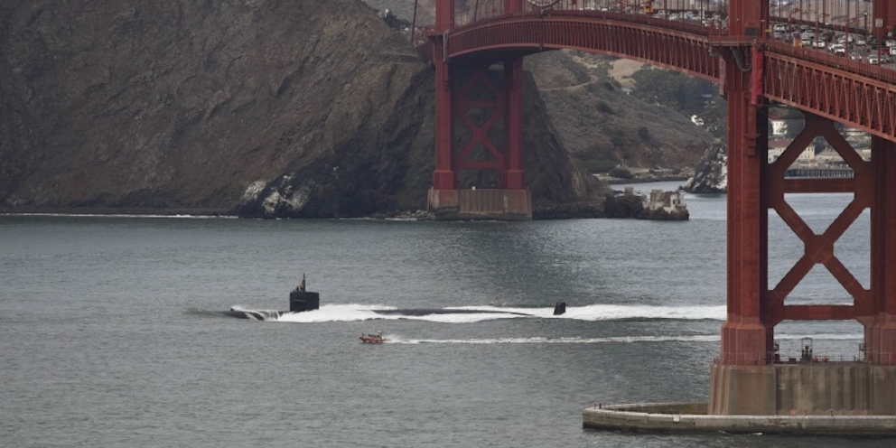 Navy submarine USS San Francisco