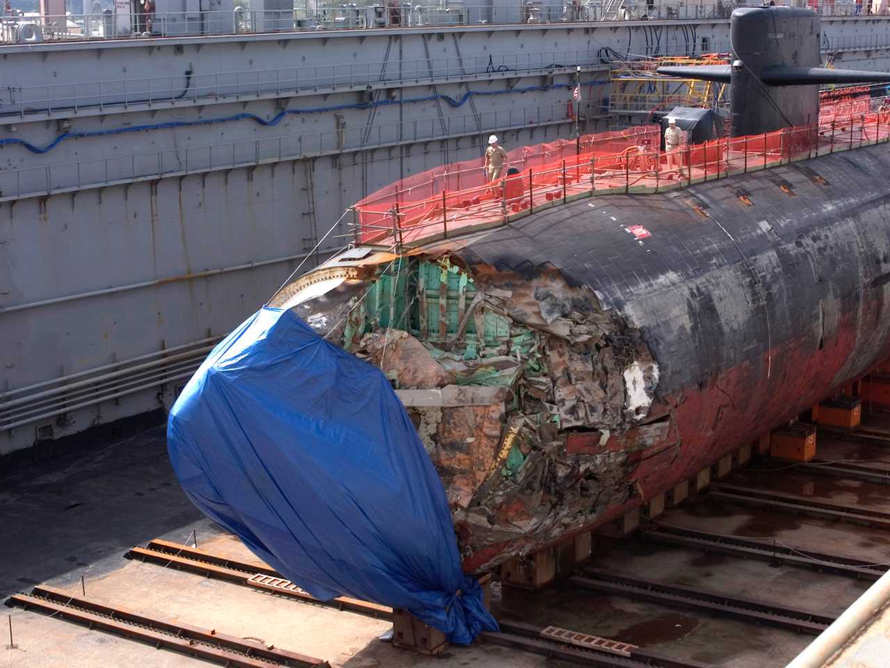 Navy submarine USS San Francisco