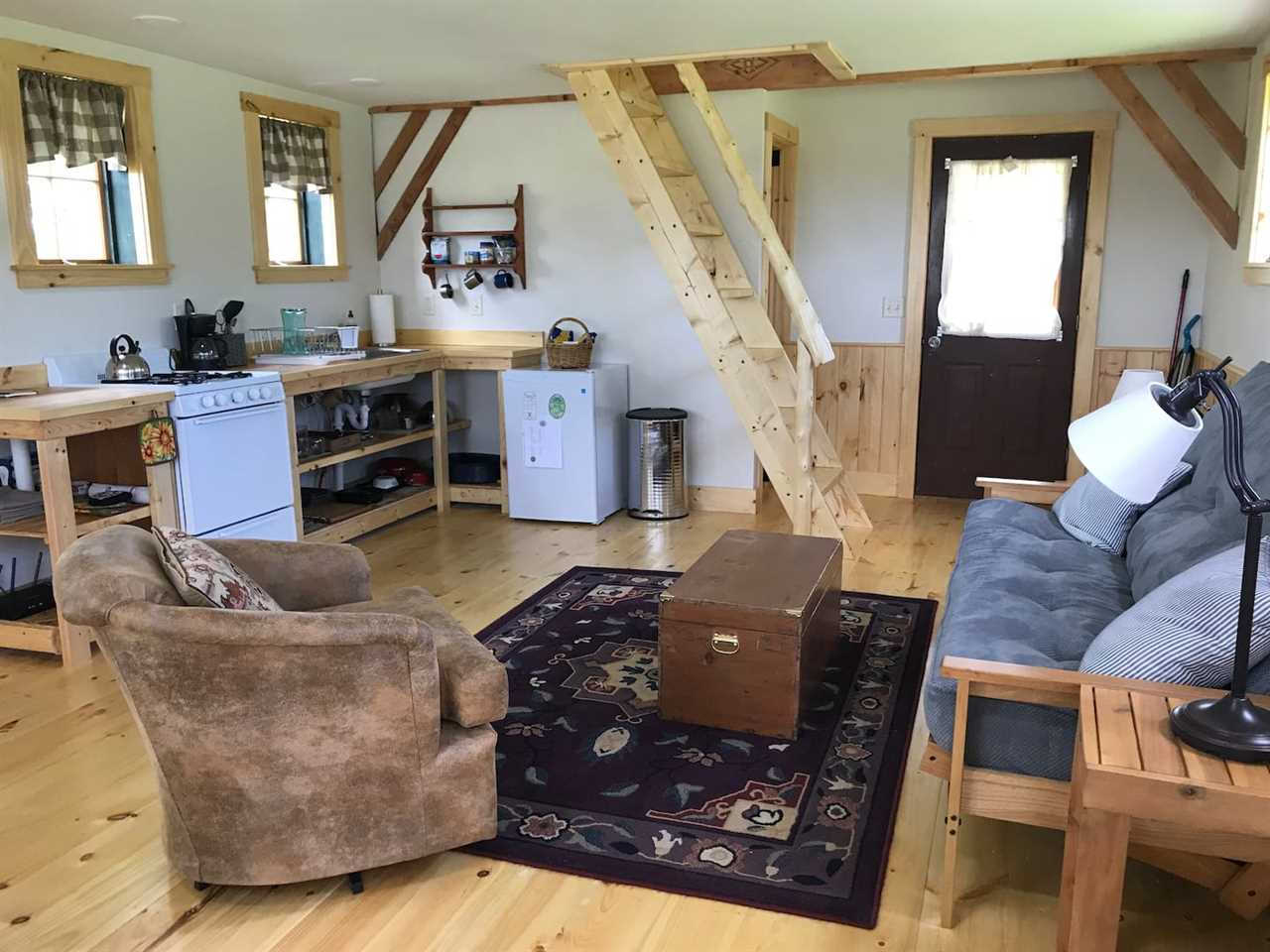 Secluded cottage on a farm in Fairfield, Vermont