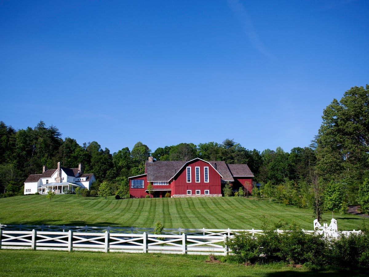 Blackberry Farm, Walland, Tennessee, $795 per night, per couple, including all meals