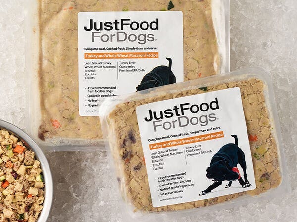 just food for dogs turkey macaroni