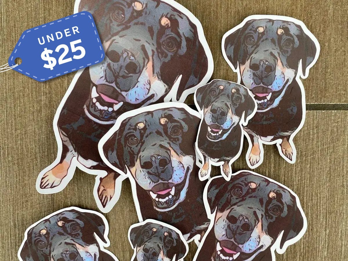 Dog lover gifts Etsy Dog Sticker