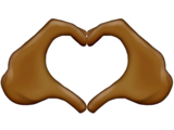 Heart Hands emoji