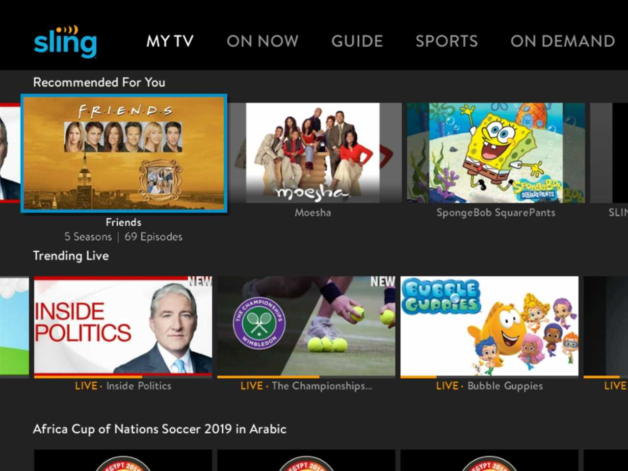Sling MyTV