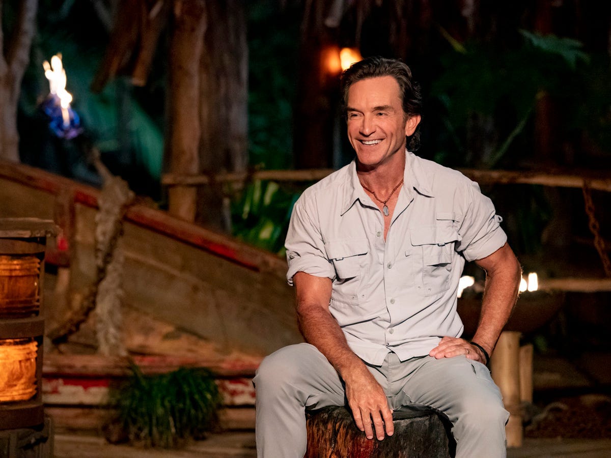 Jeff Probst is the host of "Survivor."