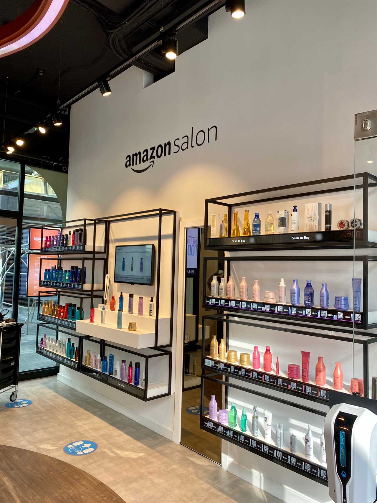 Hair products in Amazon Salon