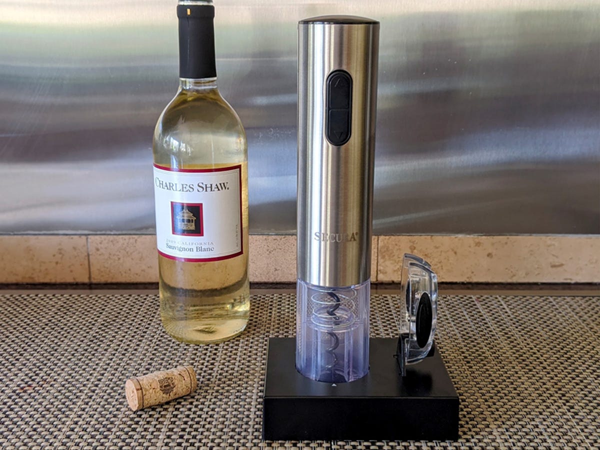 best wine opener 2021 electric automatic cordless secura