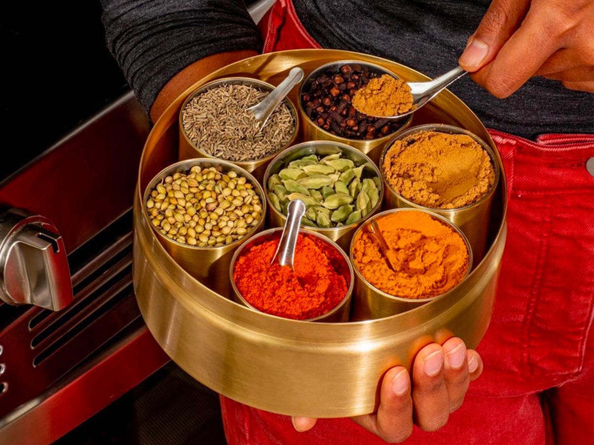 Assortment of spices in tins from Diaspora Co. - Best Asian American food and drink brands in 2021