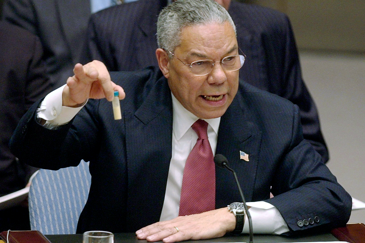 ‘He lied’: Iraqis still blame Powell for role in Iraq war