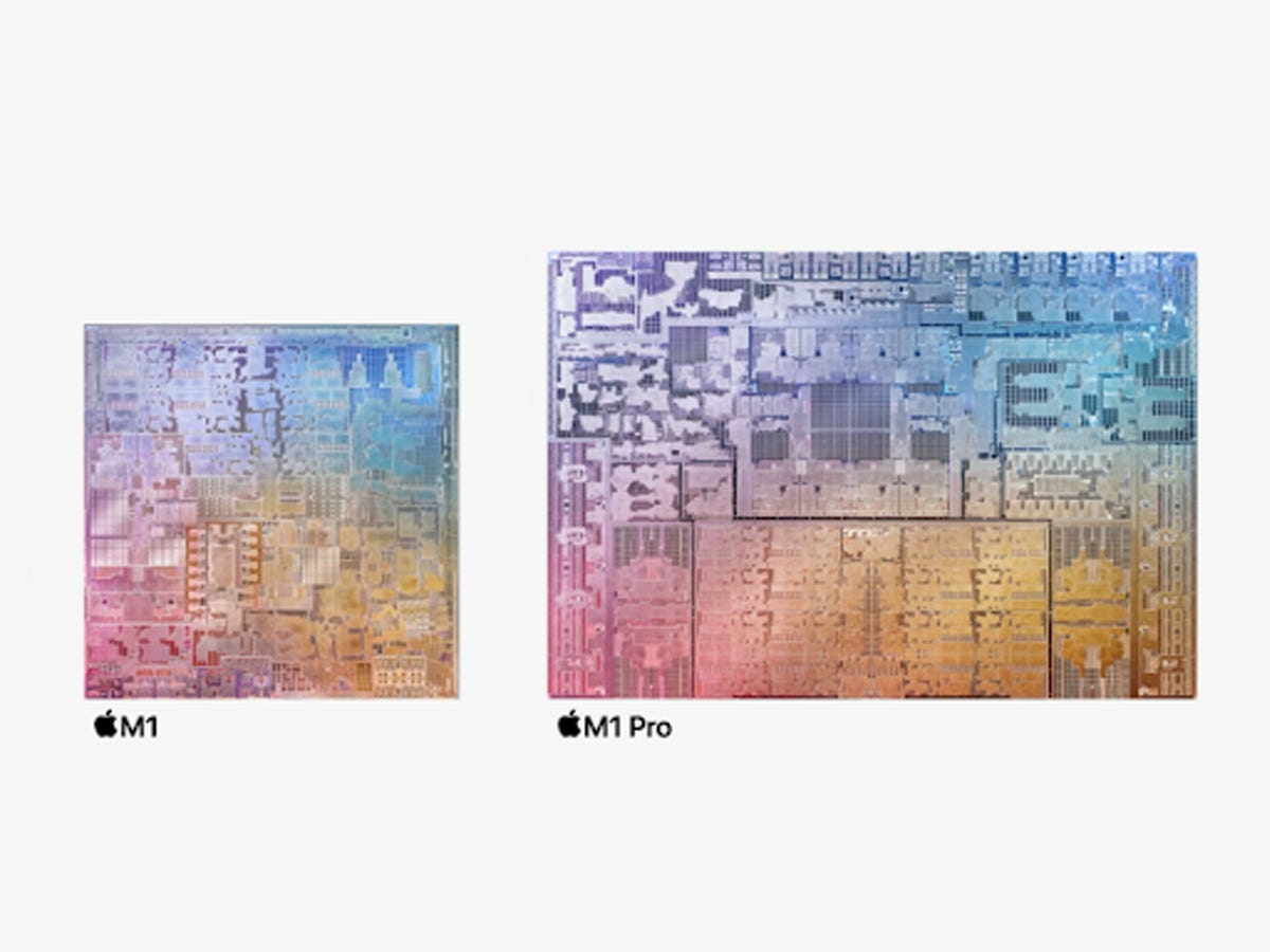 Apple's M1 vs. M1 Pro chips