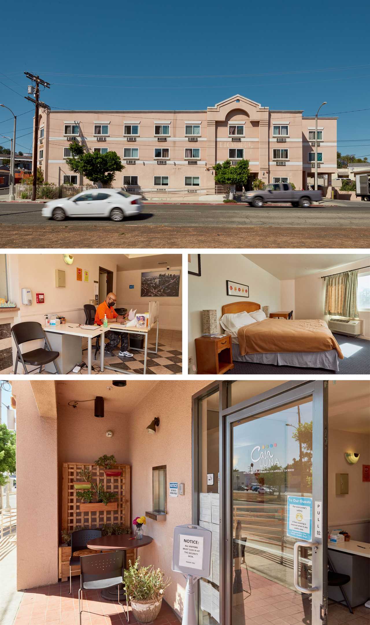 To combat homelessness, California is turning hotels into housing