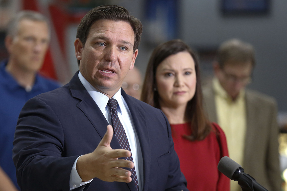 'We have had enough': DeSantis will sue Biden over workplace vaccine mandates