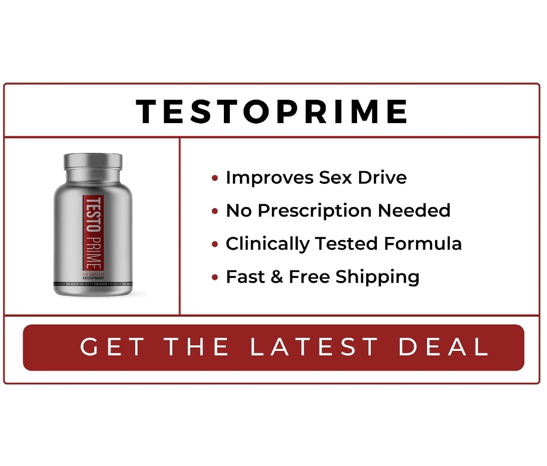 TestoPrime - Overall Best Testosterone Booster, Editor’s Pick