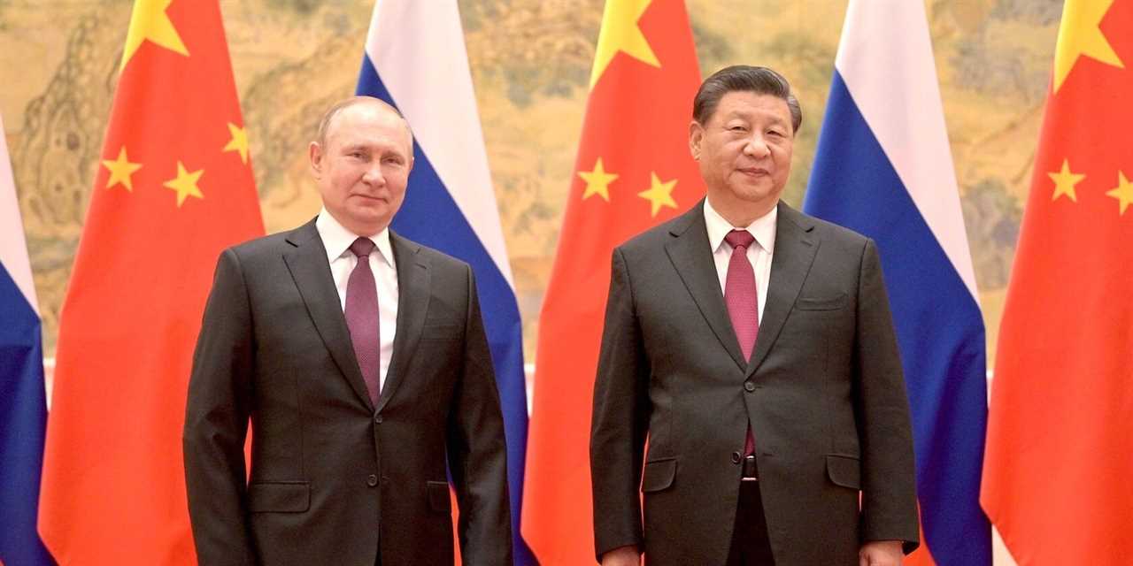 Vladimir Putin and Xi Jinping