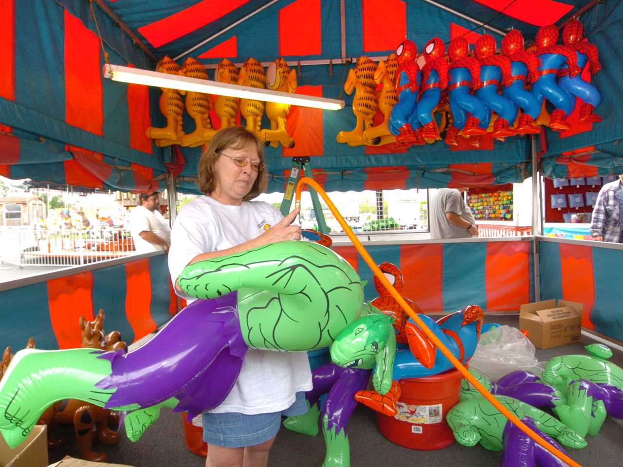 amusement theme park worker