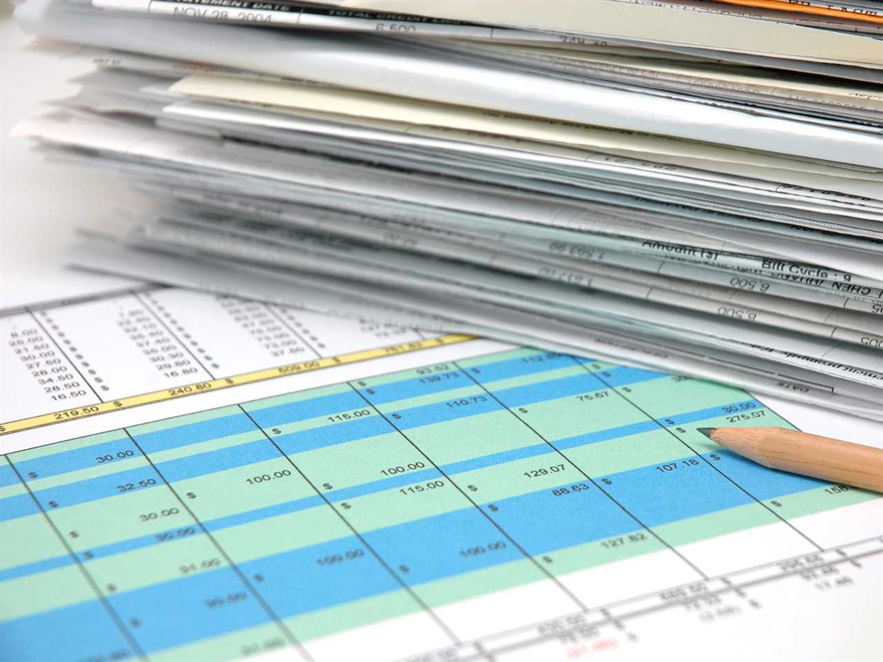 bookkeeping accounting spreadsheet