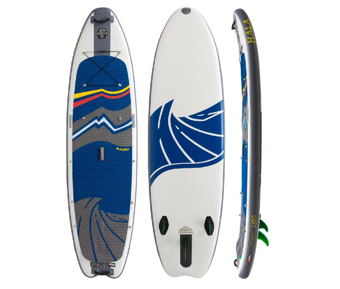 Hala Rado iSUP, three sides lengthwise
