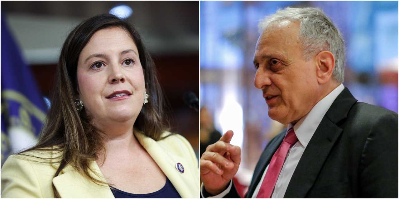 Collage: Elise Stefanik and Carl Paladino