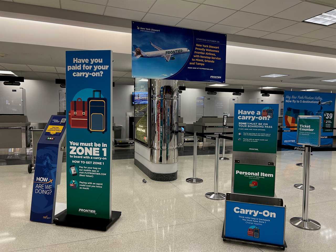 New York's Stewart International Airport.