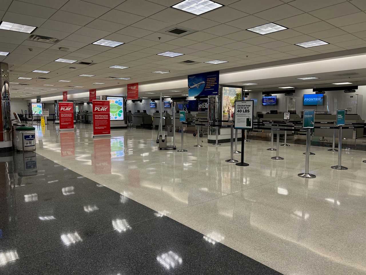 New York's Stewart International Airport.