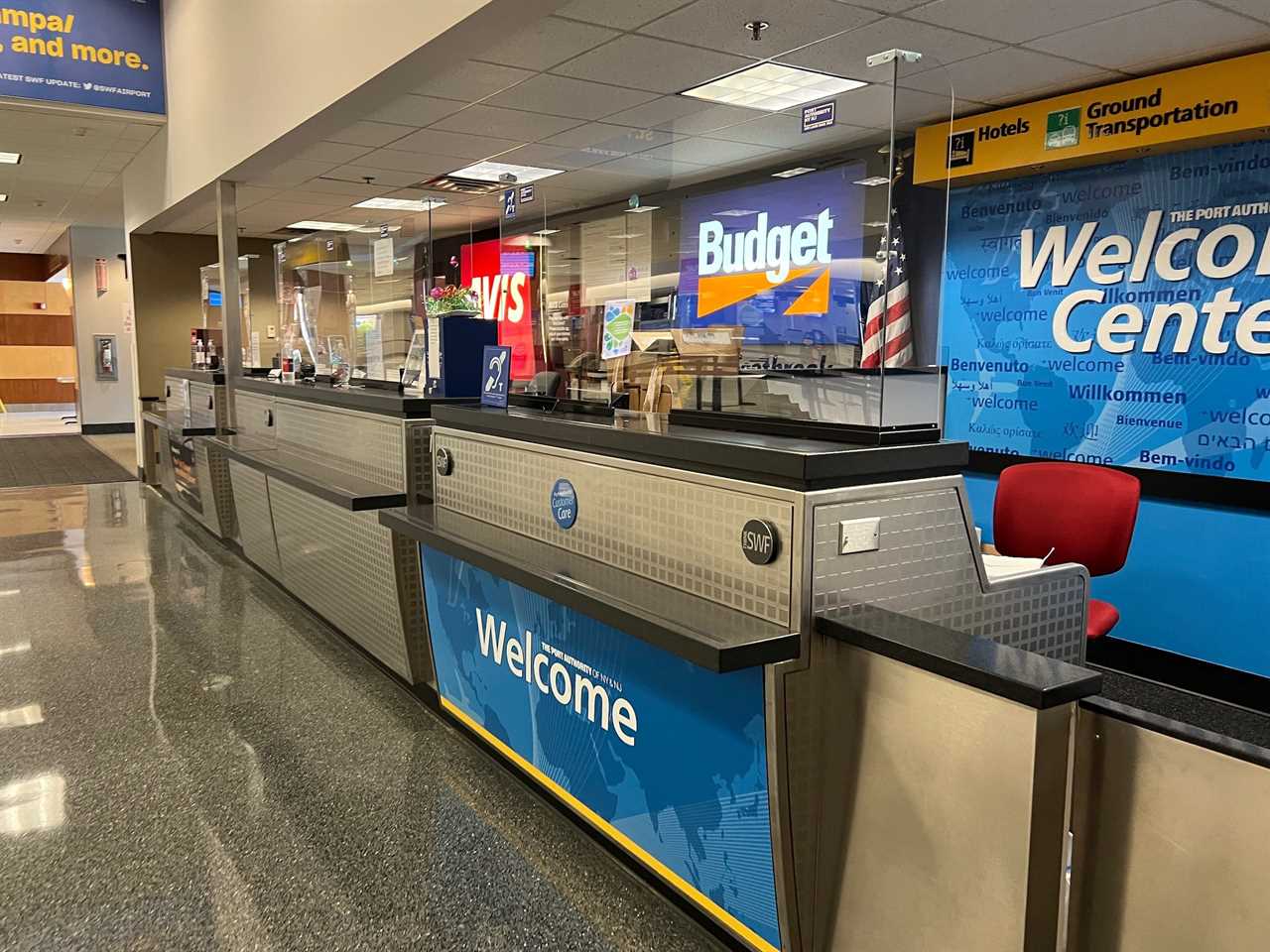 New York's Stewart International Airport.