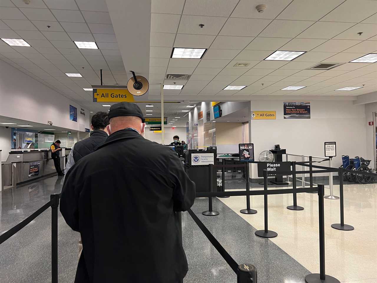 New York's Stewart International Airport.