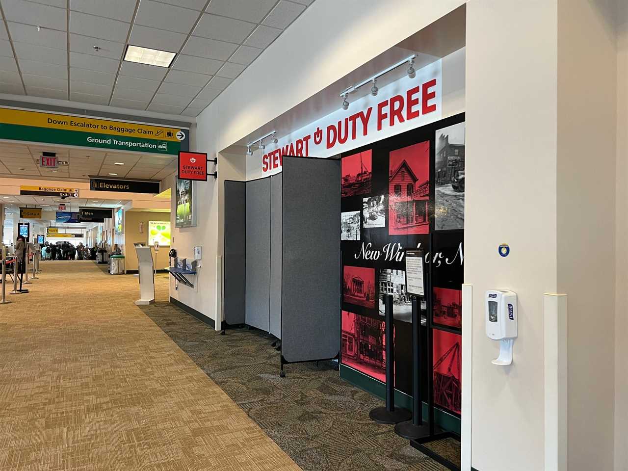 New York's Stewart International Airport.