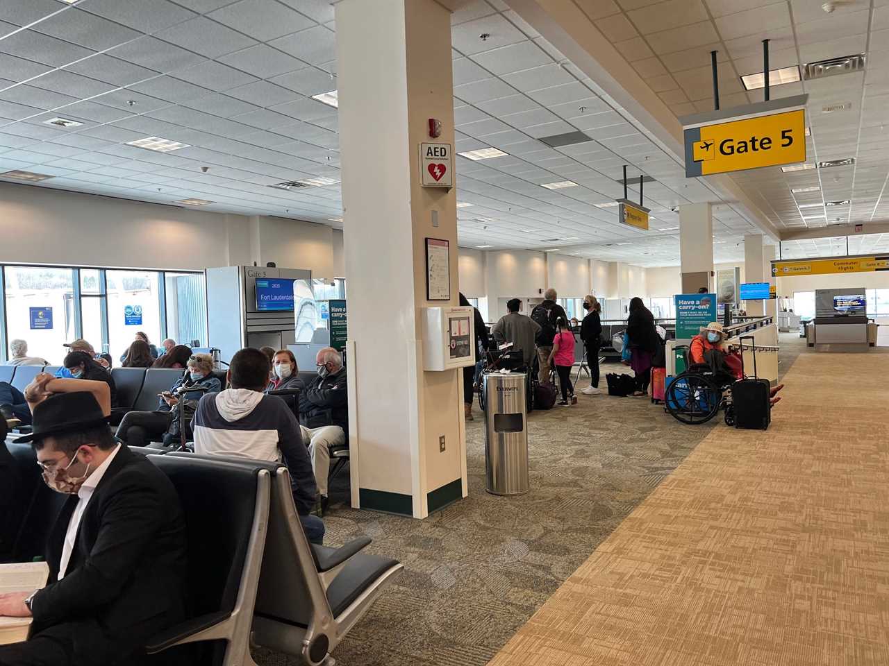 New York's Stewart International Airport.