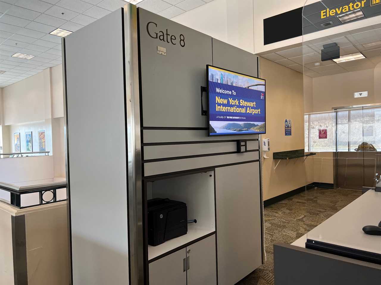 New York's Stewart International Airport.
