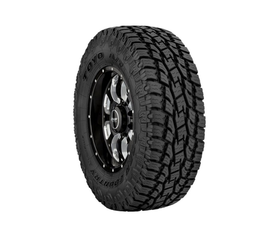 Upgrade to a Toyo All-Terrain tire to make your truck an overlanding overachiever.