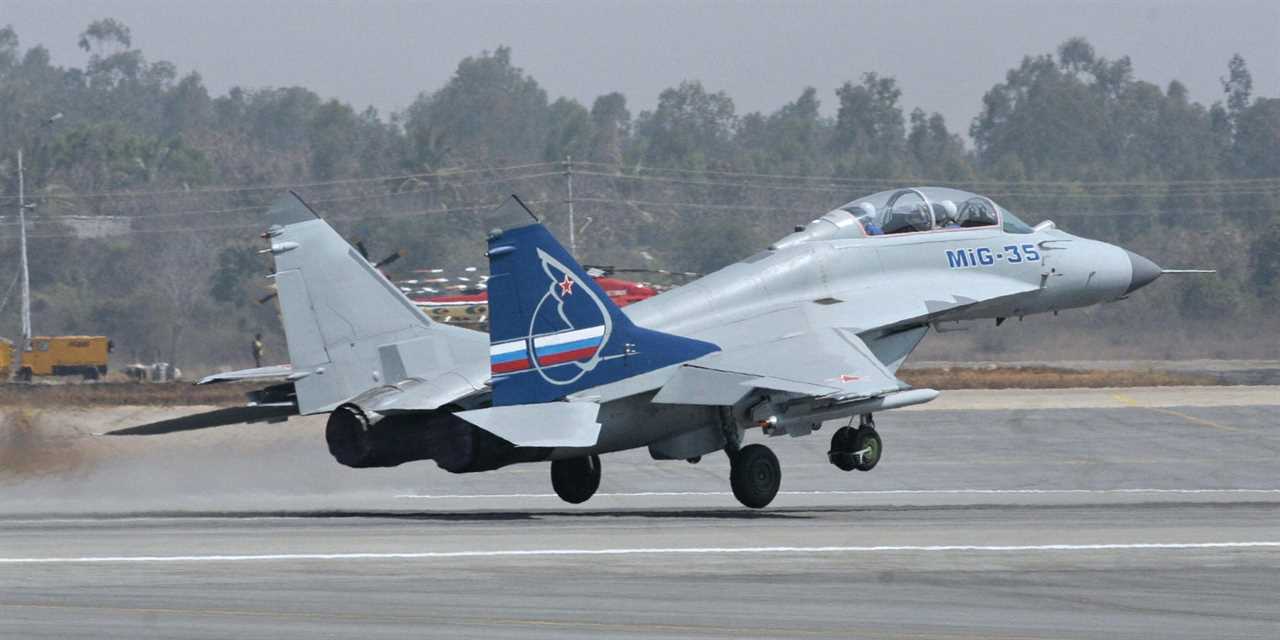 Russia Air Force MiG-35 fighter jet