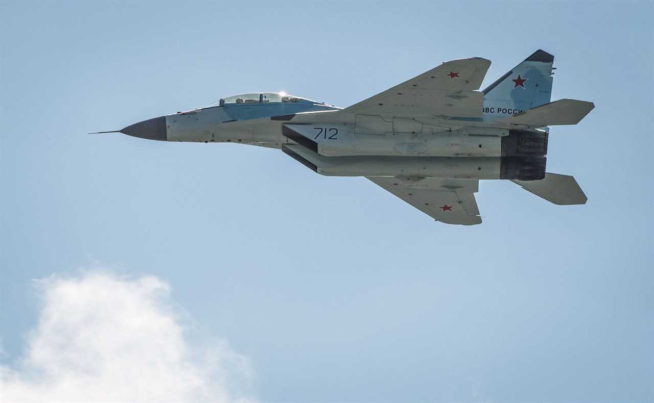 Russia Air Force MiG-35 fighter jet