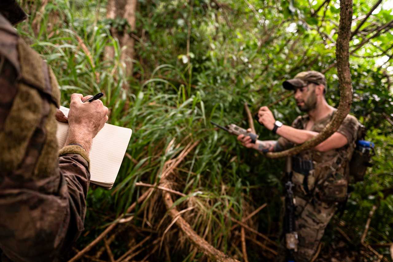 Air Force pararescuemen jungle training Hawaii