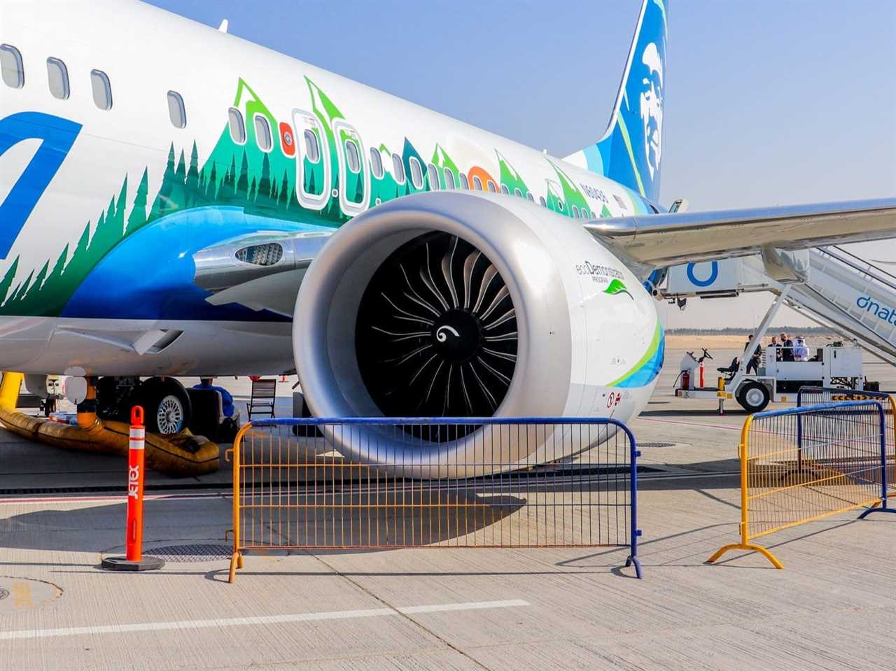 Alaska Airlines Boeing 737 Max 9 EcoDemonstrator