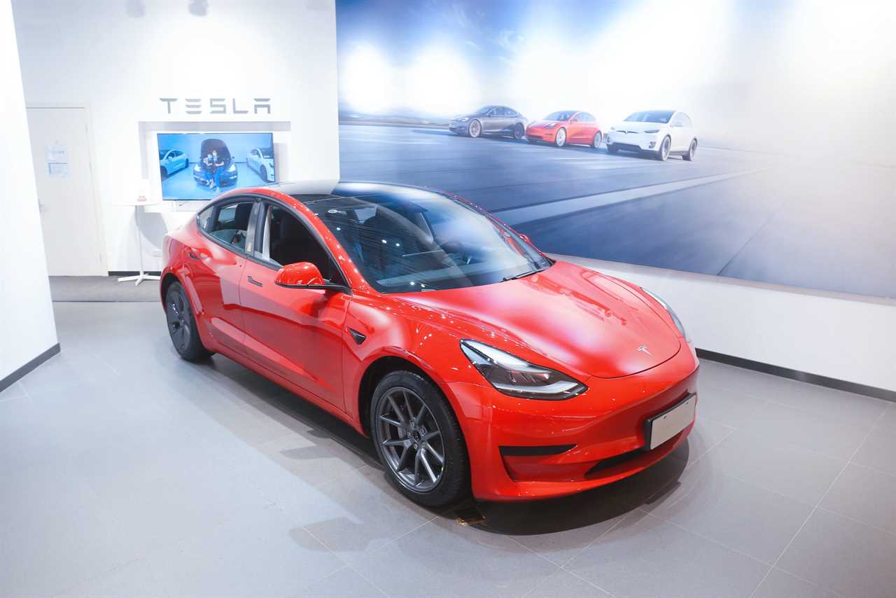 The Tesla Model 3.