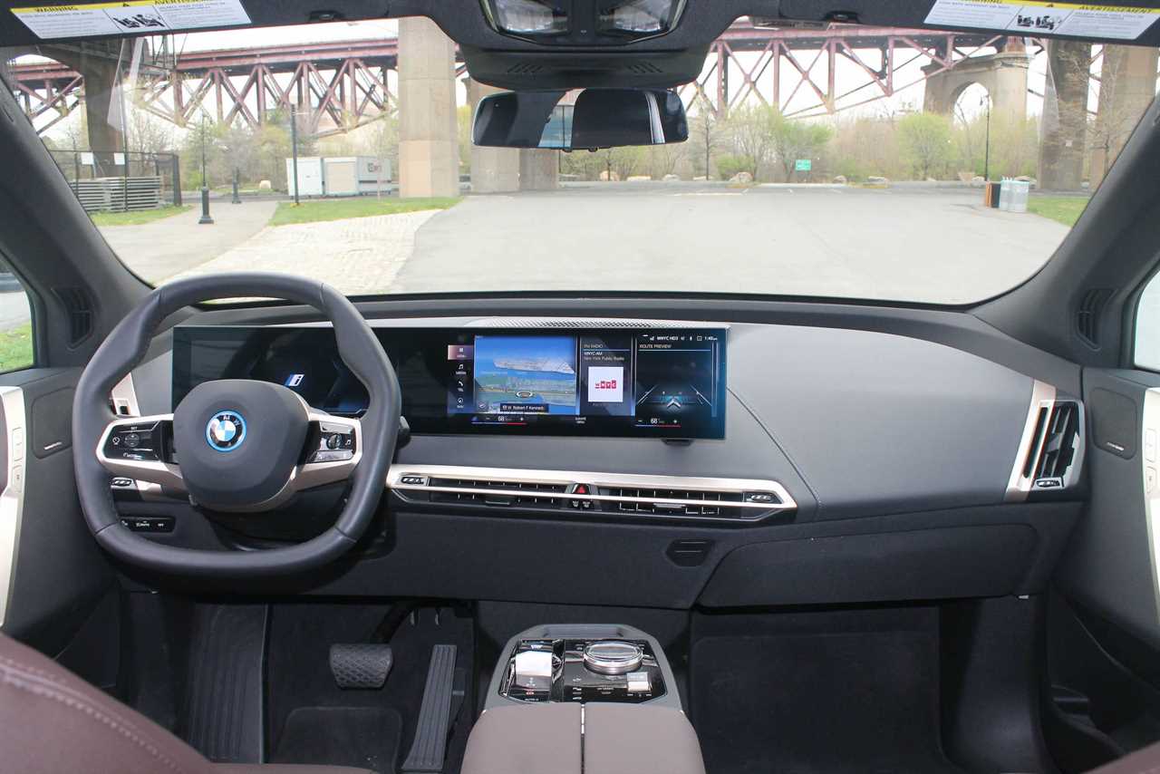 The 2022 BMW iX xDrive50.