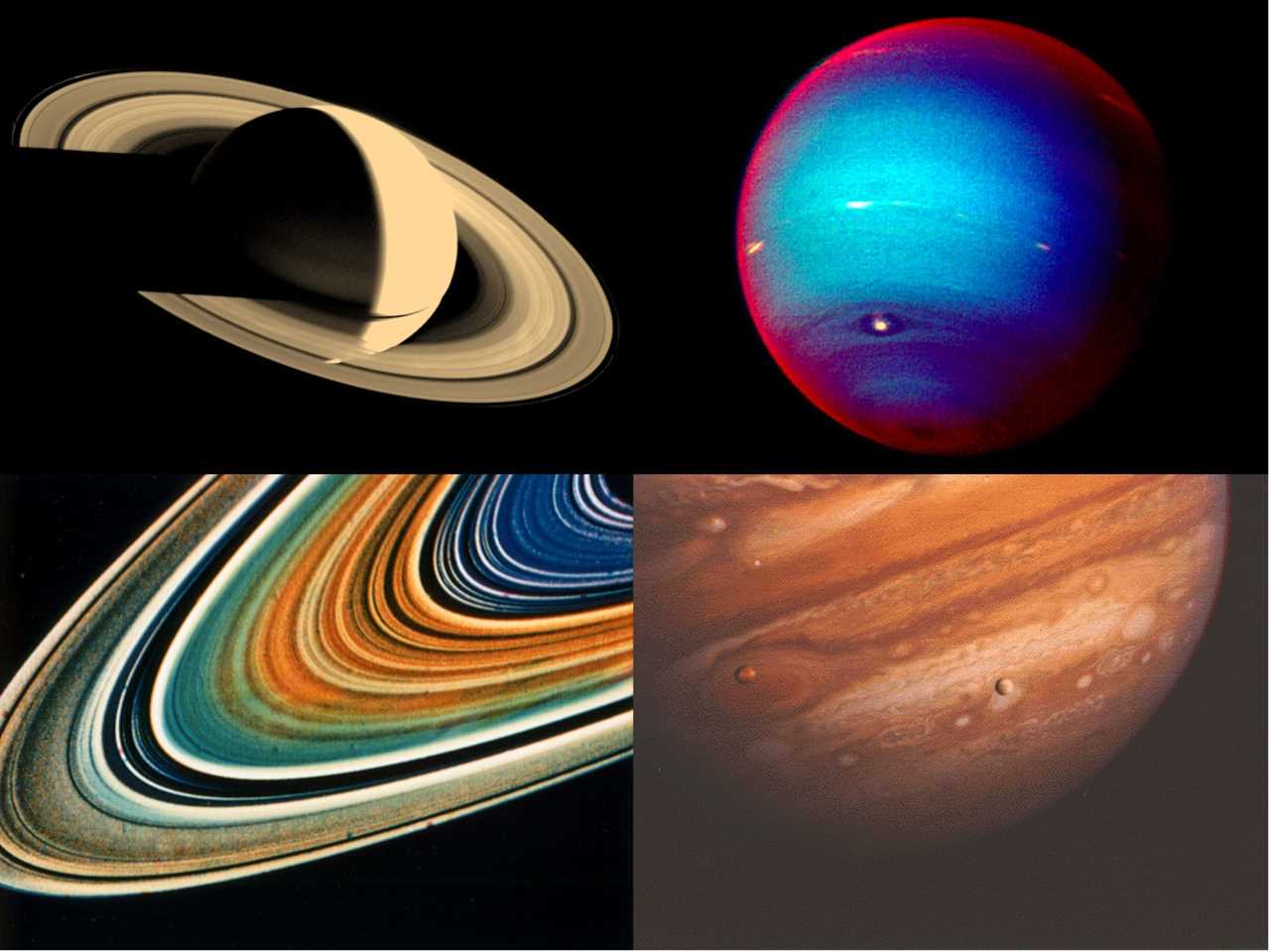 The thumb is a collage of four images taken by the Voyager probes that are featured in the piece.