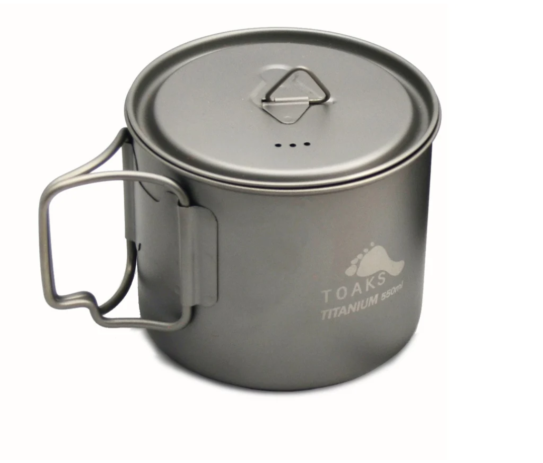 Toaks Light Titanium 550ml Pot