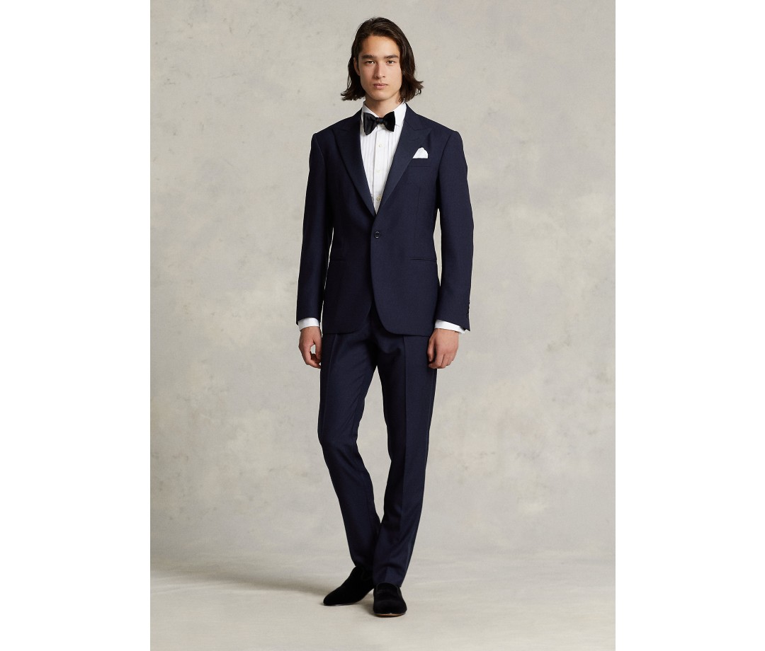 Man wearing Polo Ralph Lauren tuxedo