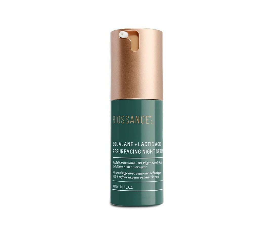 Biossance Squalane + Lactic Acid Resurfacing Night Serum