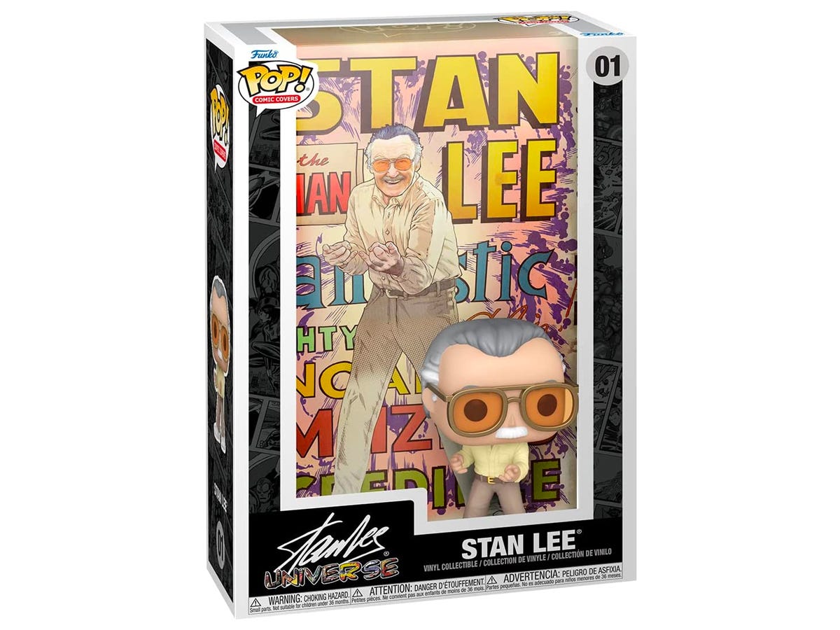 Stan Lee Funko Pop in box