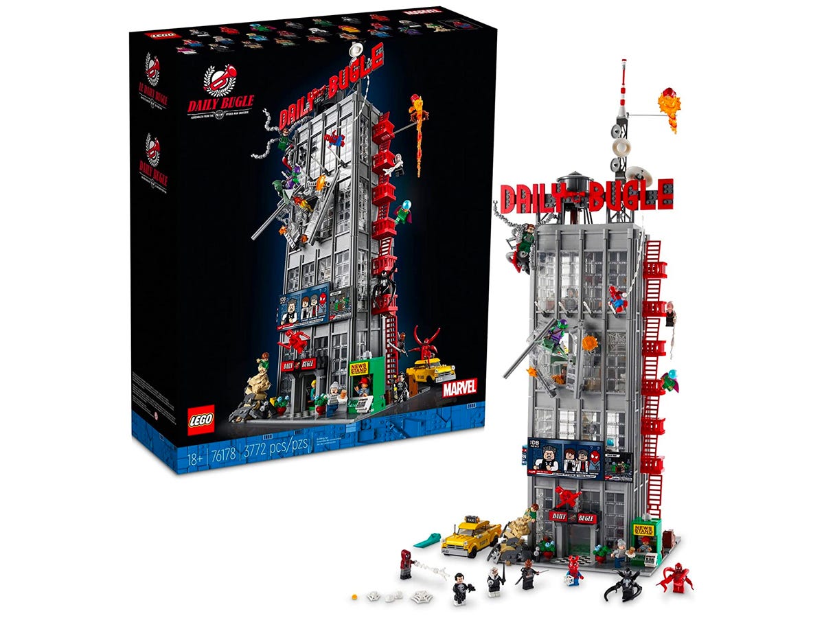 Daily Bugle Spider-Man Lego kit