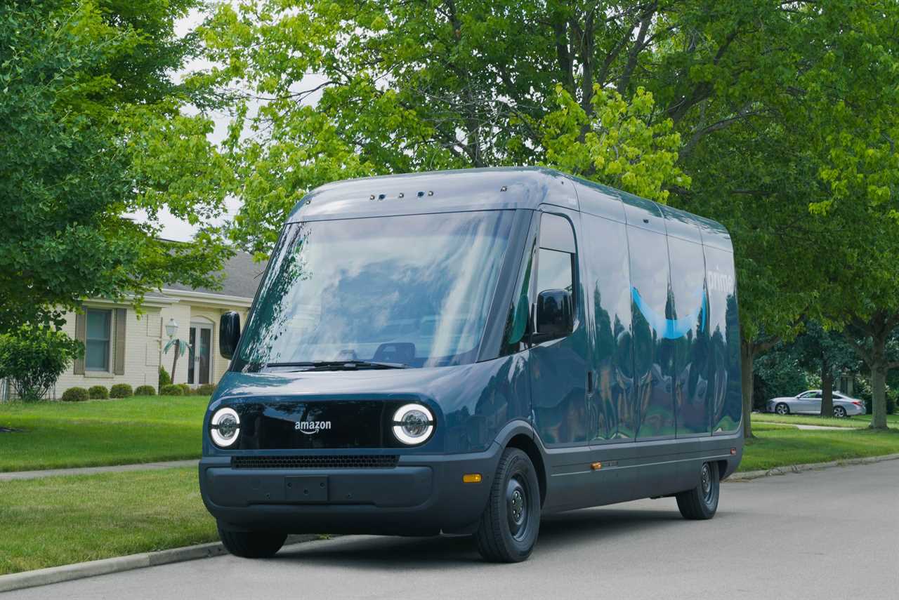 Amazon Rivian electric delivery