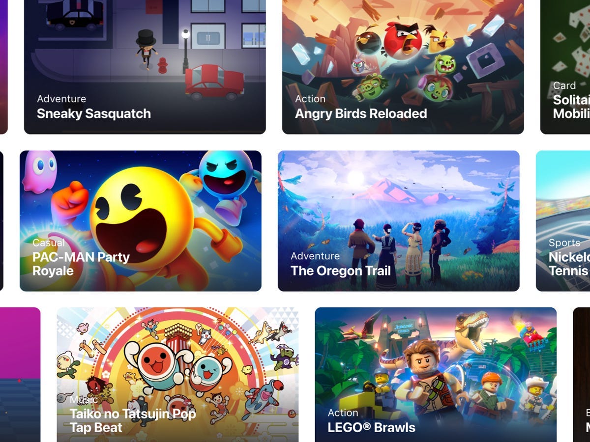 Apple Arcade available games as one of the best tech deals of 2022