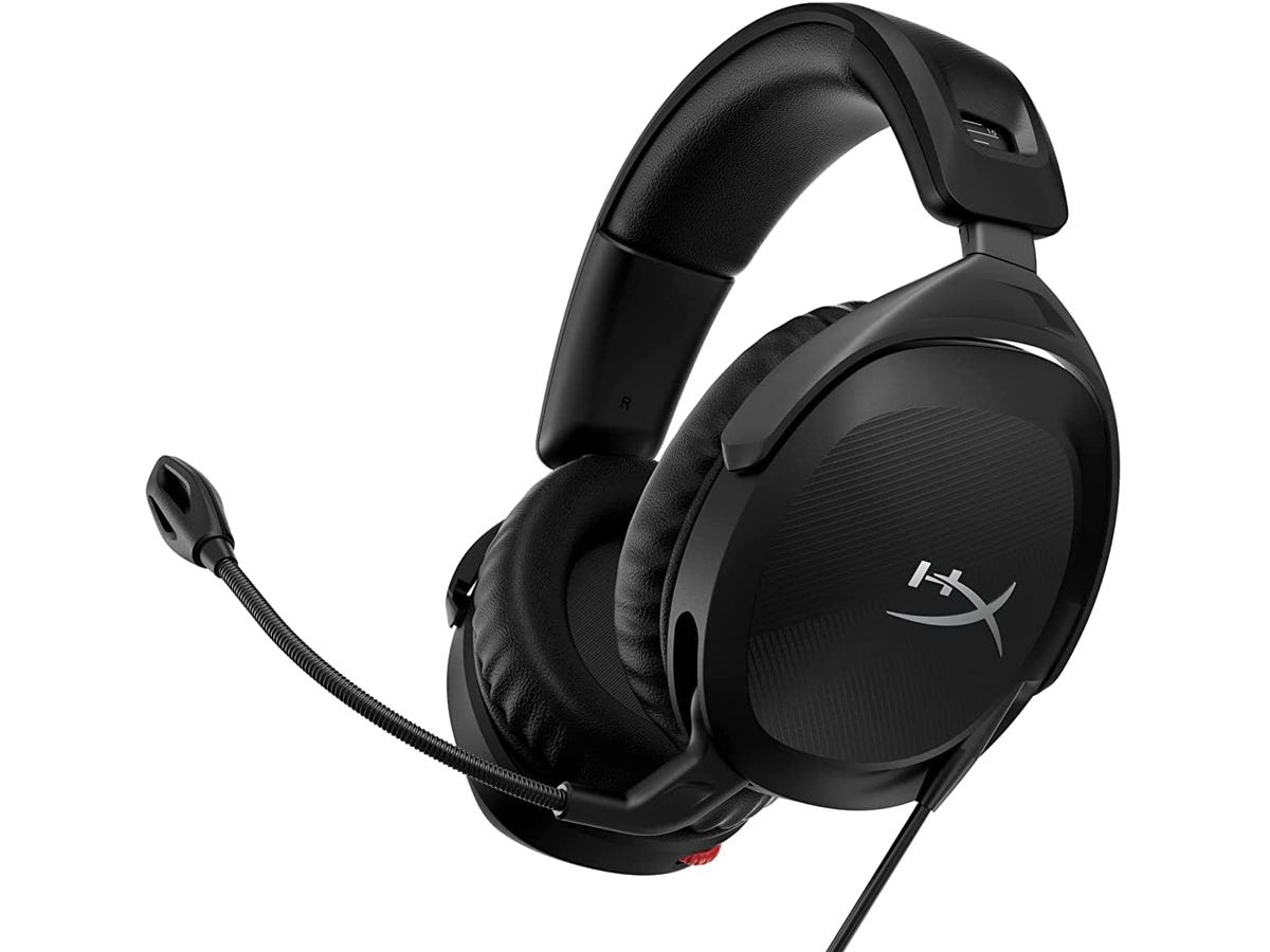 a HyperX Cloud Stinger 2 Gaming Headset against a white background as one of the best tech products under $50