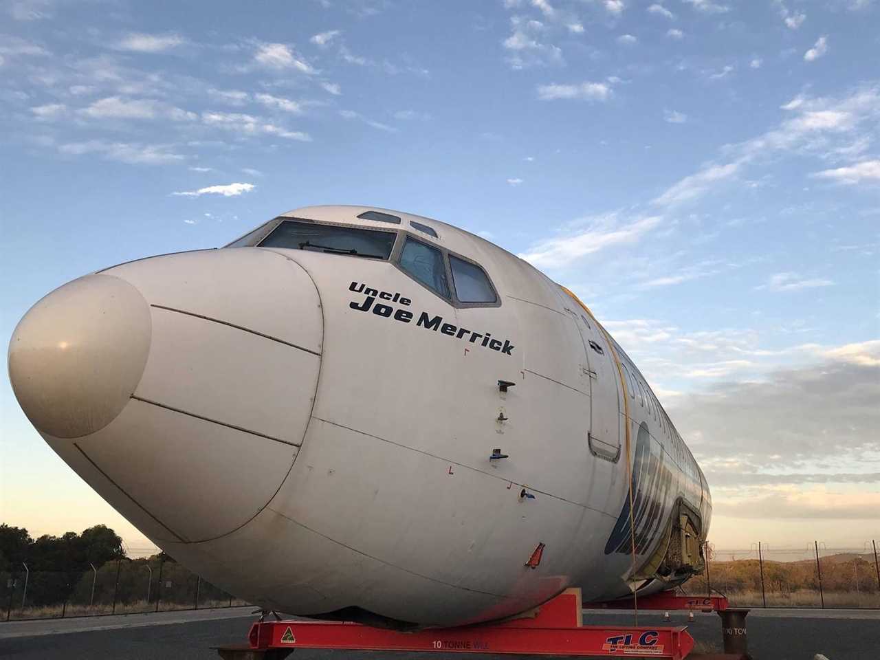 737-200 Airbnb conversion.