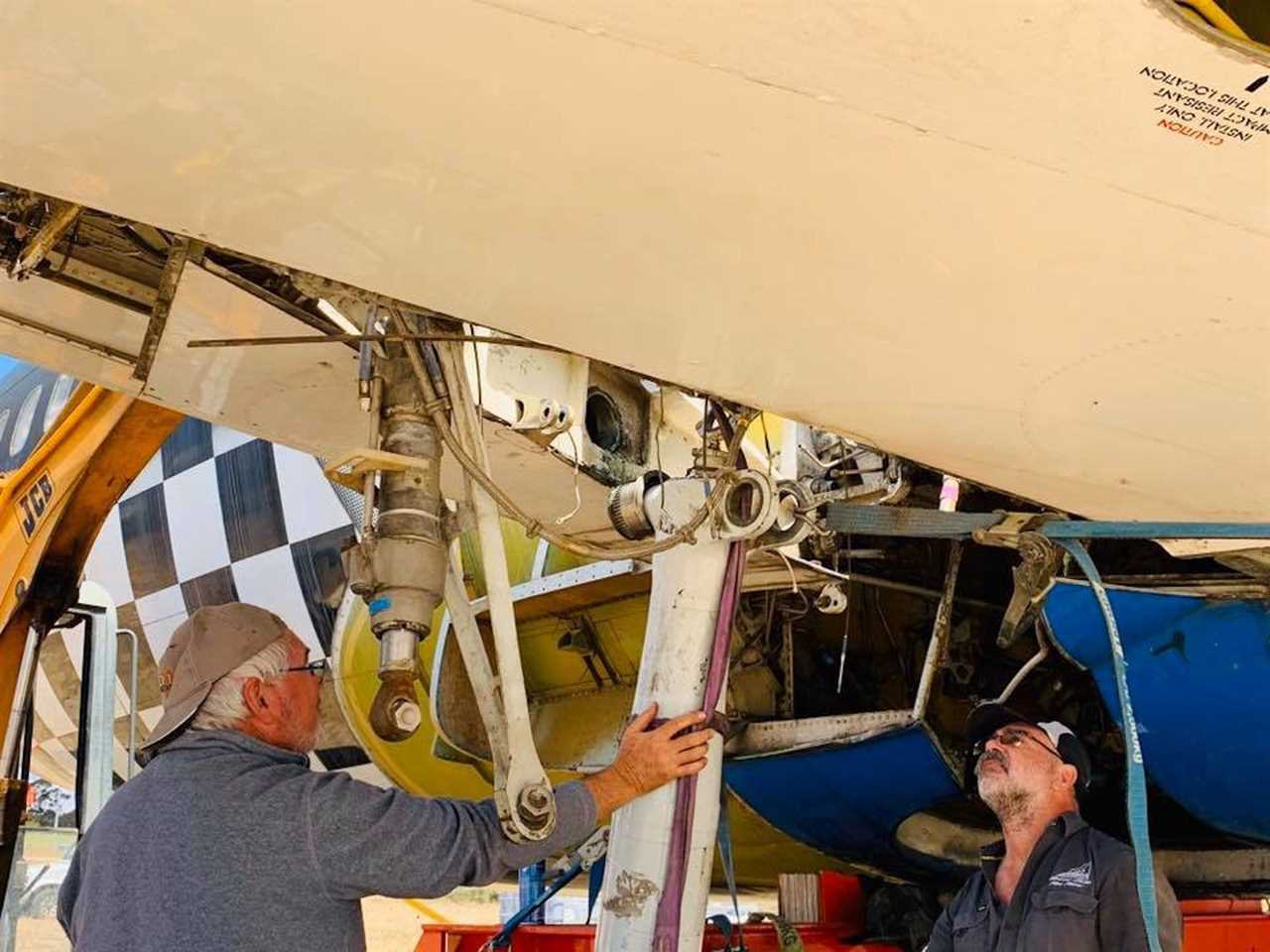 737-200 Airbnb conversion.